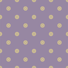 Seamless decorative pattern with flowers wallpaper festive birthday background art decor design for textile, paper	
