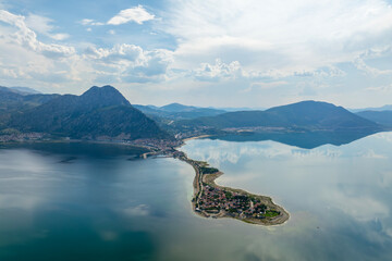 Lake Egirdir of Turkey is situated in the Isparta province. It is also known as the 'seven colored...