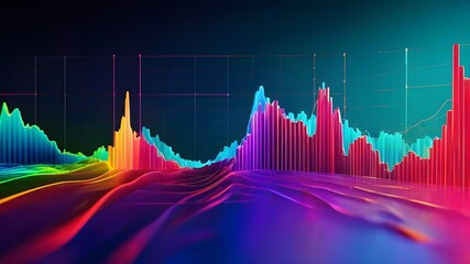 A smooth line graph that shows a steady increasing trend in stock values, indicating a profitable tendency.