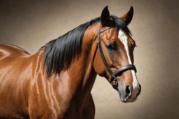 Obraz premium beautiful American Quarter Horse breed.