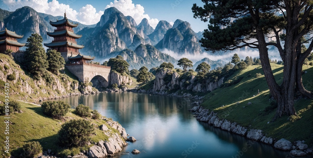 Wall mural amazing scenic landscapes vol 5