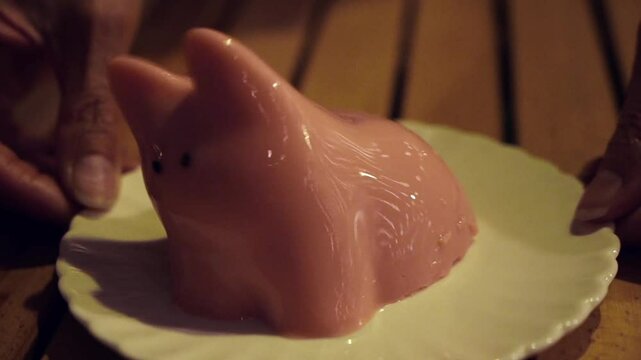 soft and sweet pudding