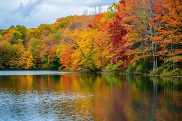 autumn in the mountains