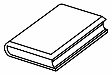 Book Vector Illustration Cartoons, Clipart, Line Art Design on White Background, Book vector illustration in cartoon, clipart, and line art styles on a white background