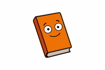 Book Vector Illustration Cartoons, Clipart, Line Art Design on White Background, Book vector illustration in cartoon, clipart, and line art styles on a white background