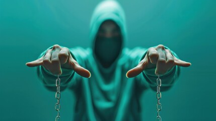 Con artist manipulating victim with fake charm, Grift, exploitation and trickery