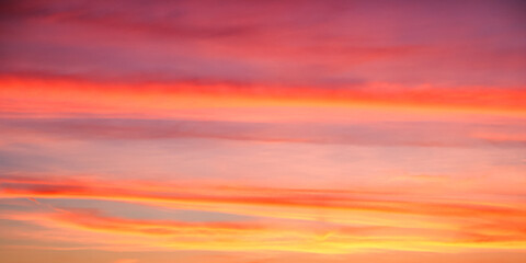 A serene sunset with warm hues, ideal for wellness content.