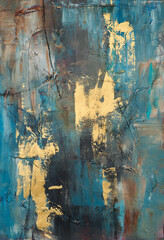 Abstract colorful oil painting on canvas texture. Hand-drawn brush stroke, oil painting background. Modern Art Oil Paintings. Abstract modern art for background