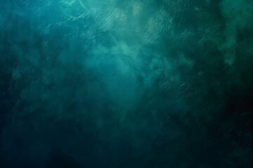 Naklejka premium A dark green background with a blue gradient and grainy texture.