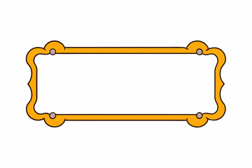 Border Vector with White Background Vector Illustration, Cartoons, Clipart, Line Art Design, Border vector with white background perfect for illustrations, cartoons, clipart, and line art design