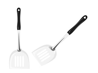 Spatula used for frying food.