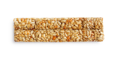 Sunflower seed Gozinaki or Kozinaki bar, traditional Georgian confection made of caramelized nuts...