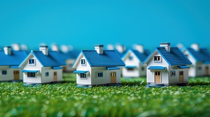 The miniature model houses