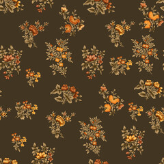 seamless pattern with butterflies