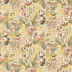 seamless floral background