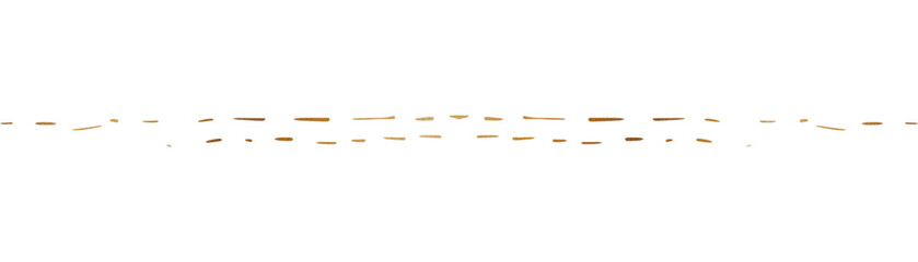 Gold under line

