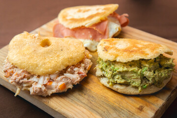 photography of typical Venezuelan food