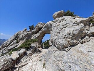 Blick auf Arcu Suttaterra