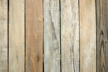 Wood plank wall panels background texture.