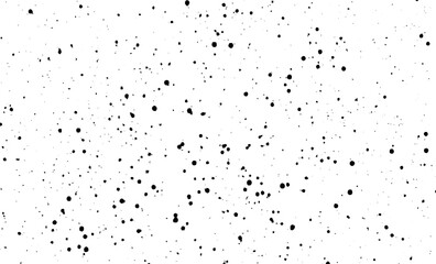 Snow, stars, fairy twinkling lights, rain drops on black background. Abstract vector noise. Small particles of debris and dust. Distressed uneven grunge texture overlay.
