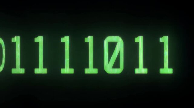 The binary code 101 appears in green on a black background.