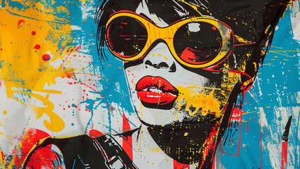 Graffiti Style Mixed with Pop Art