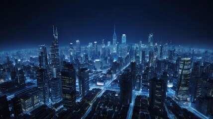 Obraz premium notes in the night