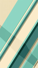 A turquoise and background illustration