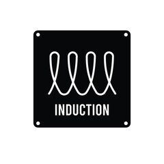 induction icon illustration