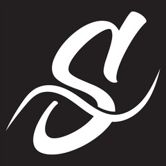 S letter logo. Vector illustration. eps 10/AI