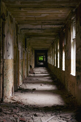 old abandoned building