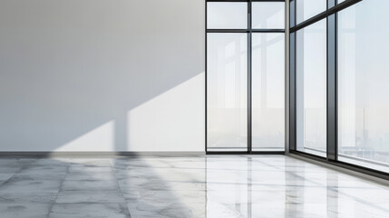 Obraz premium modern and minimal house window for interior decoration