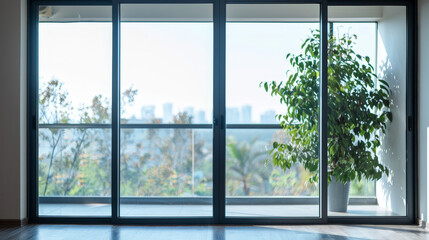 modern and minimal house window for interior decoration