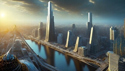 Obraz premium traffic in the city