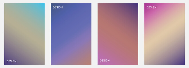 Cold Background Gradients