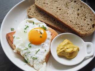 egg and toast
