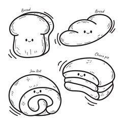 Vector illustration coloring simple cartoons. outline black and white, icon