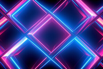 Abstract Neon Glow background illustration