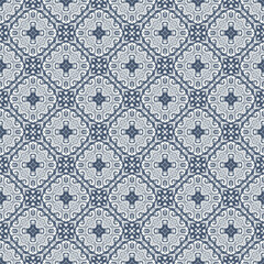 blue, gray, ikat, fabric abstract seamless pattern. design for background, wallpaper, carpet, clothing, batik, textile, embroidery, sarong, interior, floor, curtain, printing