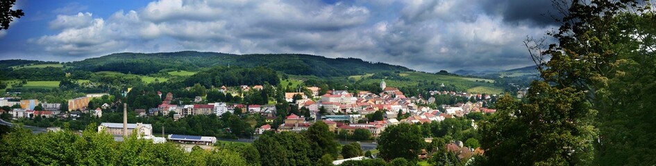 Obraz premium Benesov nad Ploucnici, Czech republic