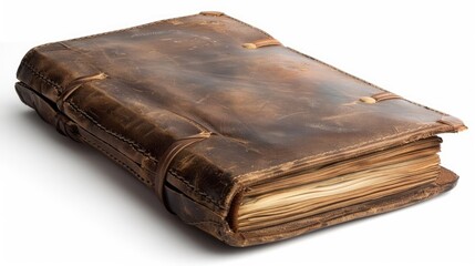 Obraz premium old book isolated on white