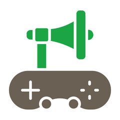 Marketing Glyph Two Color Icon