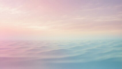 Obraz premium Soft pastel gradient light blurred background in delicate hues for a serene and calming design.