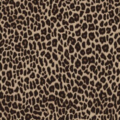 Leopard design fluffy fur texture, stylish fashion background, real hair