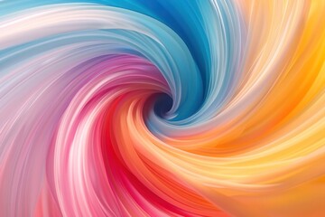 abstract smooth colorful twirly background