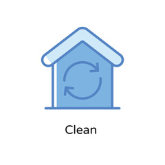 Clean vector icon