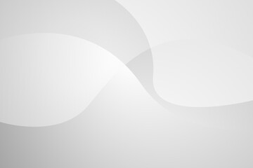 Abstract white and gray wave background. texture white pattern. vector illustration	
