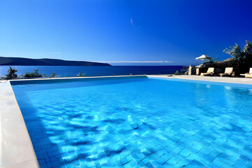 swimming pool in a hotel