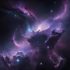 Fototapeta premium Unveiling the Universe's Secrets: A Journey Through Space