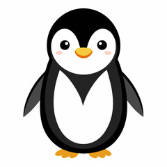 penguin on a white background